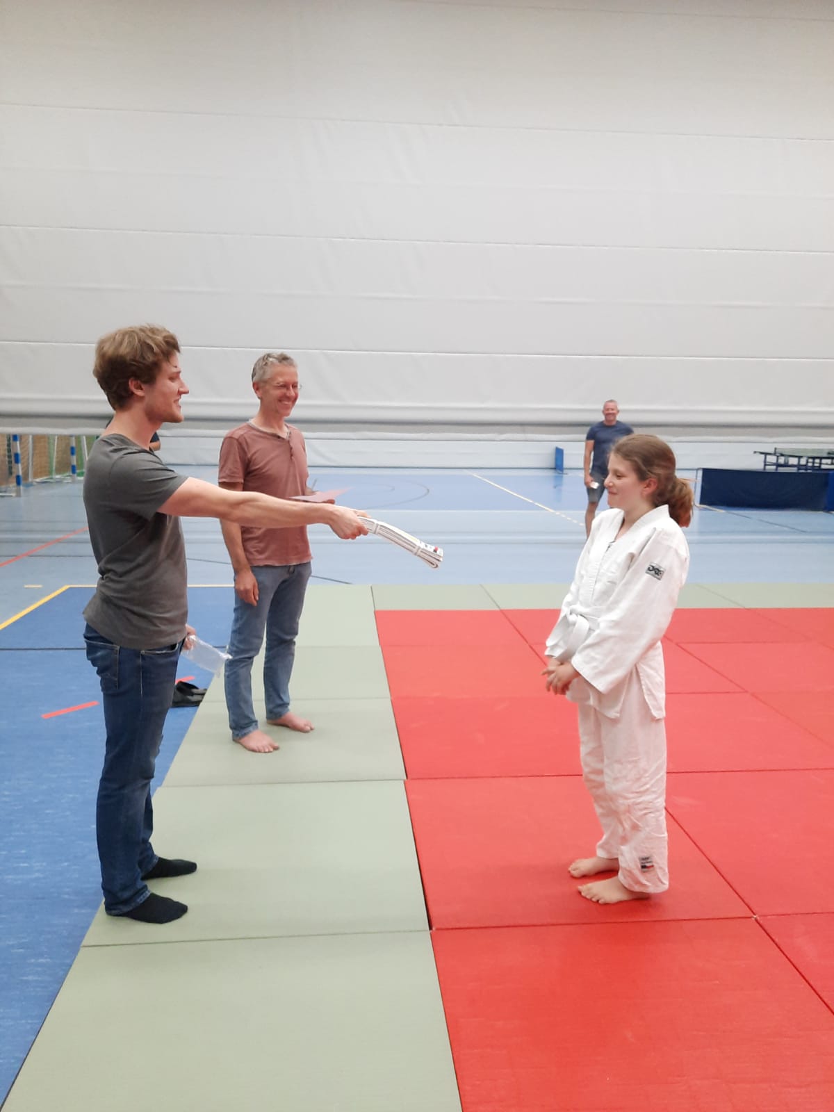 neuer Judo-Gürtel